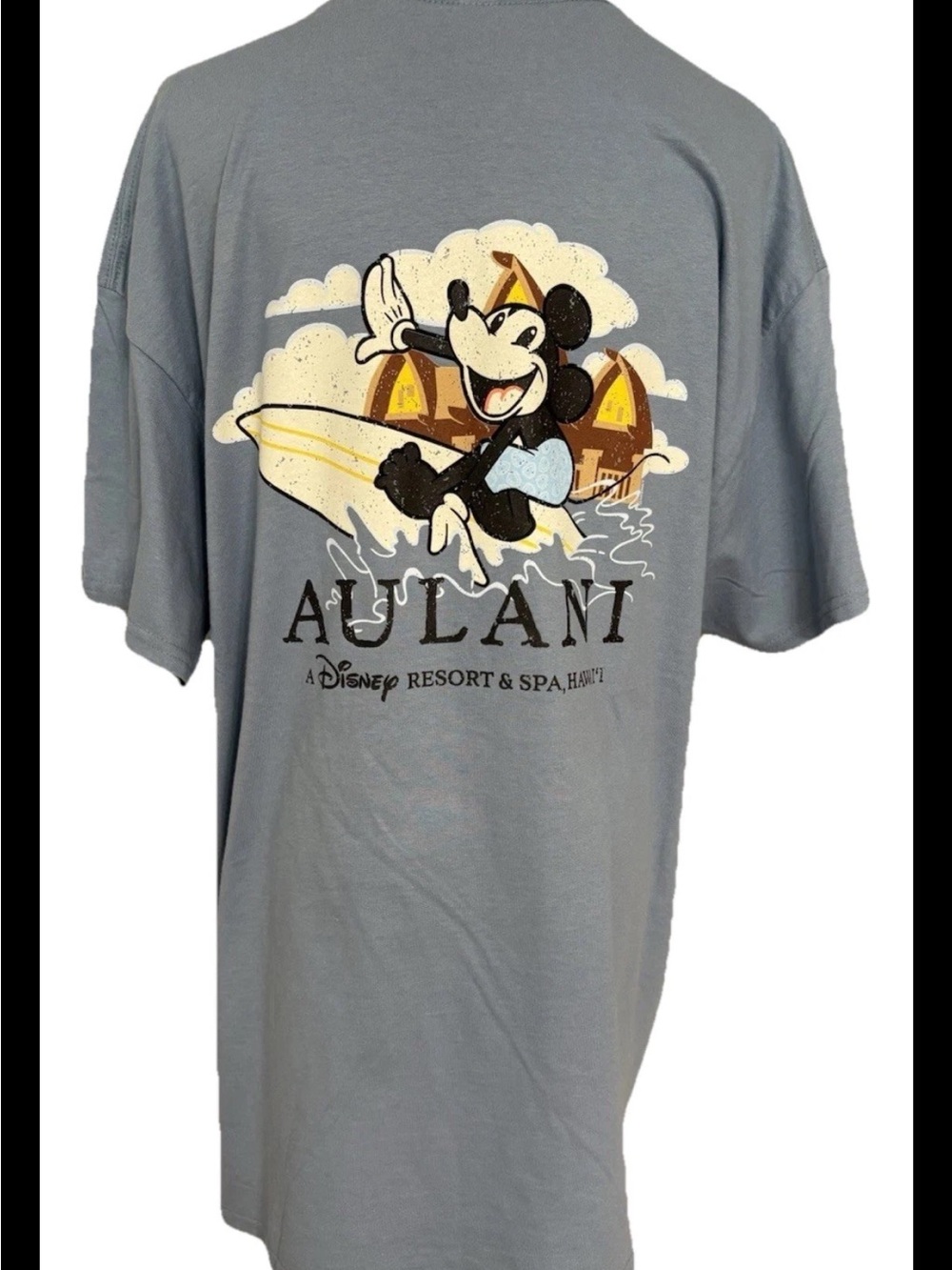 Disney Aulani Resort & Spa Hawaii Blue T-shirt XL,  unisex, Mickey Mouse,